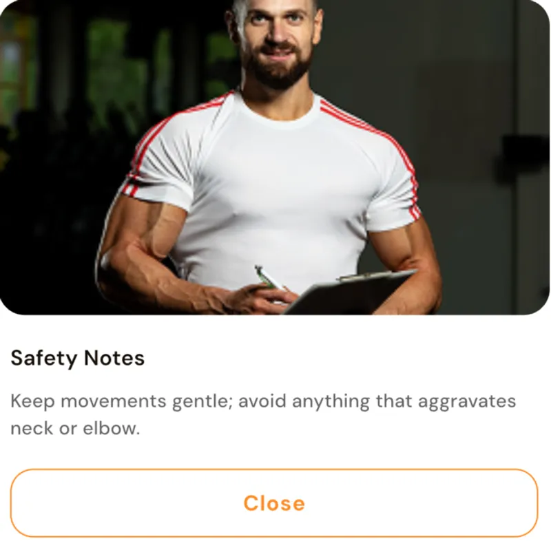 GoFitYatra workout safety notes